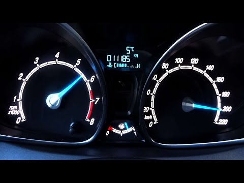 Ford Fiesta 1.0 Ecoboost 125PS Acceleration 0-100 0-200 Top Speed Test