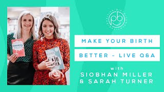 BOOK LAUNCH: MAKE YOUR BIRTH BETTER - LIVE Q&A WITH THE UNMUMSY MUM