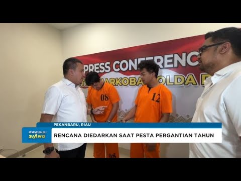 POLDA RIAU UNGKAP PEREDARAN NARKOBA KELAS KAKAP