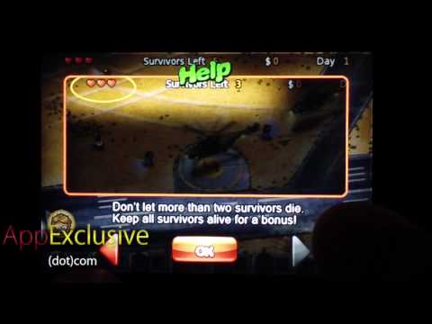 Zombie Escape iPhone app Gameplay and Review