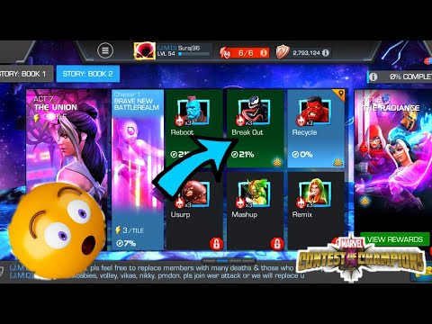 Paragon Journey ACT 7.1.2 (BREAK OUT) EASY COMPLETION|MARVEL CONTEST OF CHAMPIONS GAMEPLAY IN HINDI|