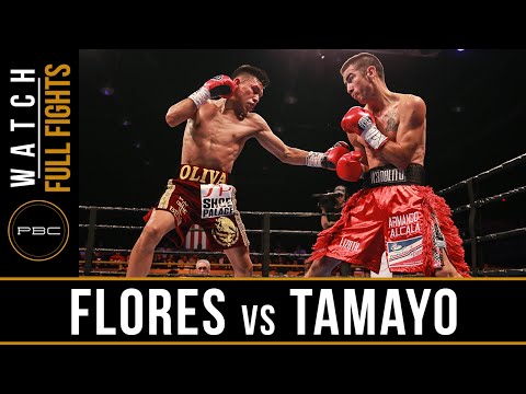 Flores vs Tamayo FULL FIGHT: May 28, 2016 - PBC on FS1