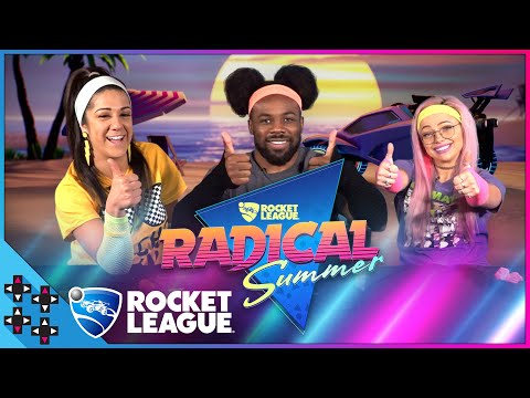 ROCKET LEAGUE RADICAL SUMMER: Bayley and Liv Morgan Party Like it’s the '80s!