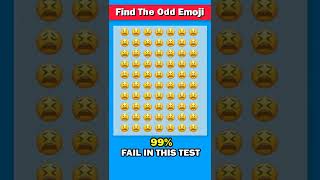 Find the Odd Emoji Out!🔎😎 Difficulty: *Hardcore*