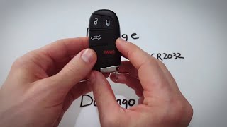 Dodge Durango Key Fob Battery Replacement (2014 - 2021)