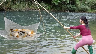 Full Videos: Greatest Fishing In The Wild, Surprisingly Effective Natural Fishing Method
