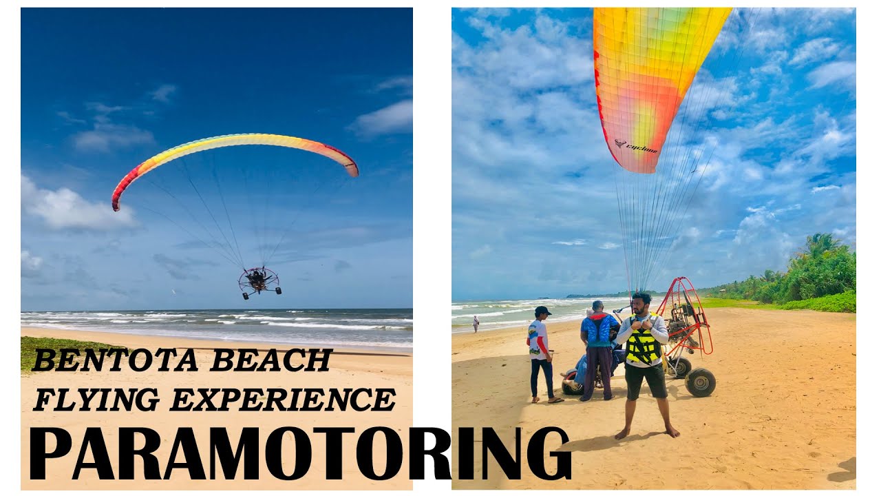 Experience Paramotoring adventure with a tourist.