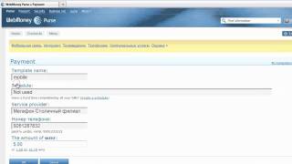 WebMoney Keeper Mini:How to pay by a template
