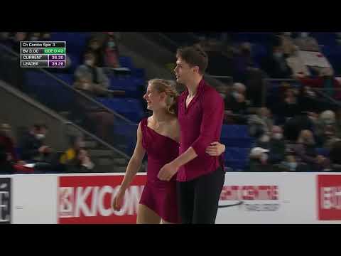 Hase Seegert GER   Pairs SP   Skate Canada International 2021