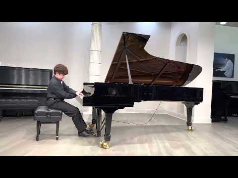 Etude in D minor Op. 1, No. 4. Liszt. PMTA winners concert @ Steinway Hall, Plano. 2023