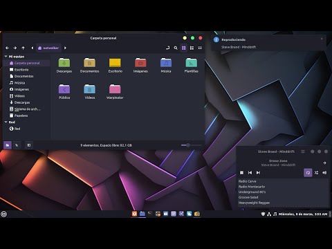 A simple but beautiful Cinnamon desktop customization - Linux Mint 21.1 (More info in description)