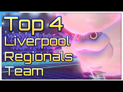 Top 4 Liverpool Regionals Team! Pokemon VGC 2022 Sword and Shield Competitive Doubles Wifi Battle