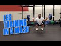 LEG TRAINING IN A MASK!