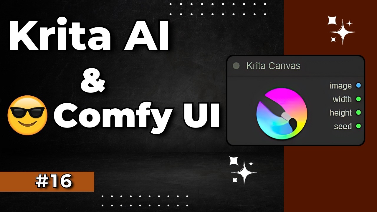 Krita + Comfy UI Workflow Explained | Krita AI Diffusion