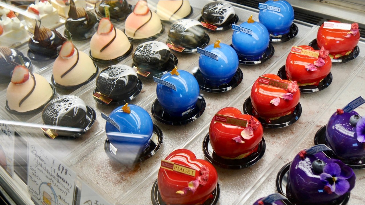 幻想的なデニムブルーに包まれるケーキ！若き実力派パティシエの工房に密着！