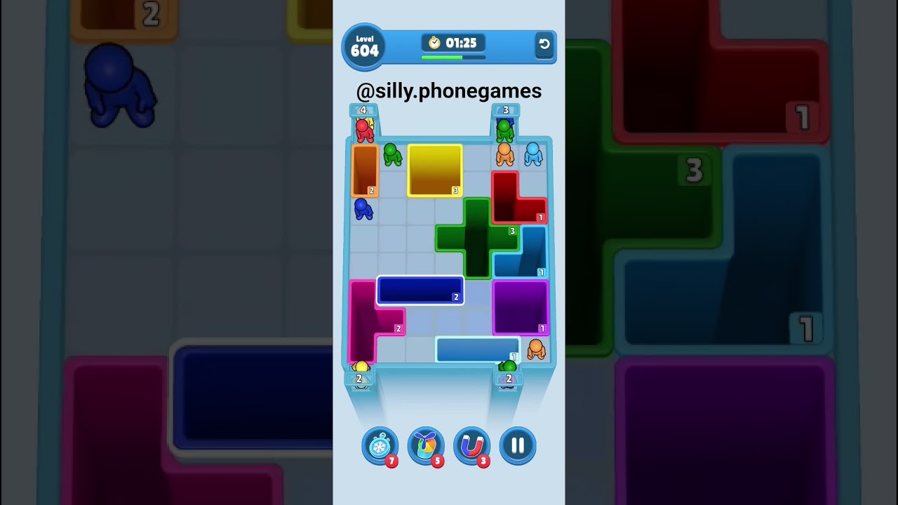 Drop Away Level 604 Walkthrough Solution