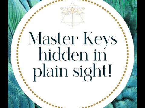 Master Keys are right in front of us!!!  Soul pods - Dark & Light Witches - the whole with Ram Dass!