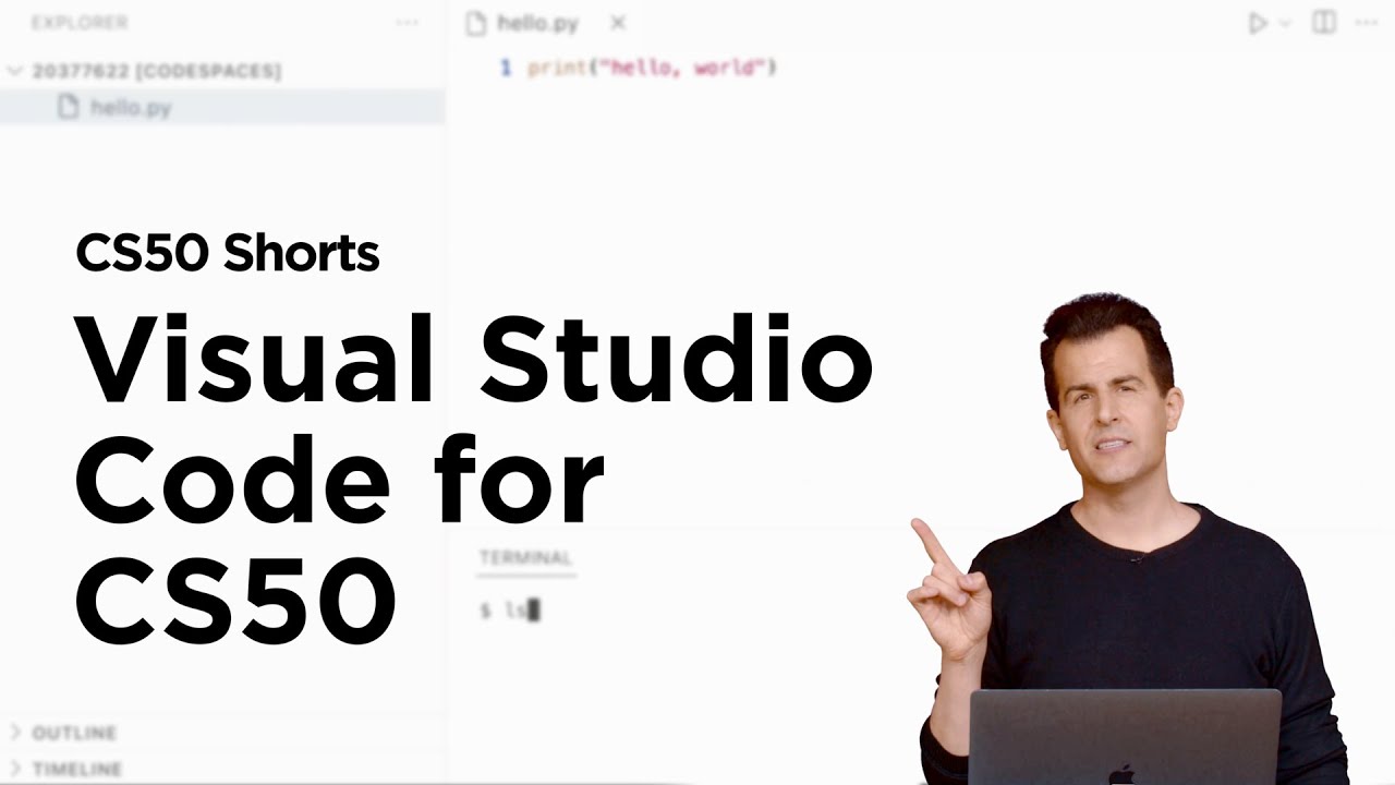 Visual Studio Code for CS50 - CS50P Shorts