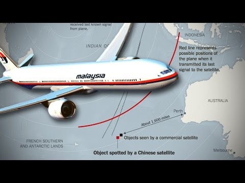 マレーシア機がインド洋で墜落 (Malaysian Plane Went Down In Indian Ocean)