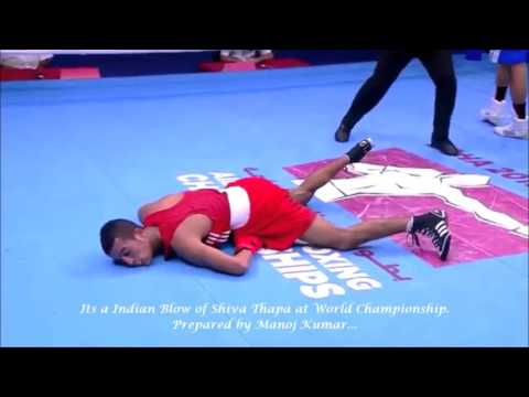 Shiva Thapa Knock Out punch....