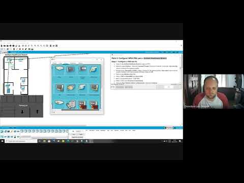Fundamentos de Cybersegurança - Packet Tracer 3.3.2.7 - WEP/WPA2 PSK/WPA2 RADIUS