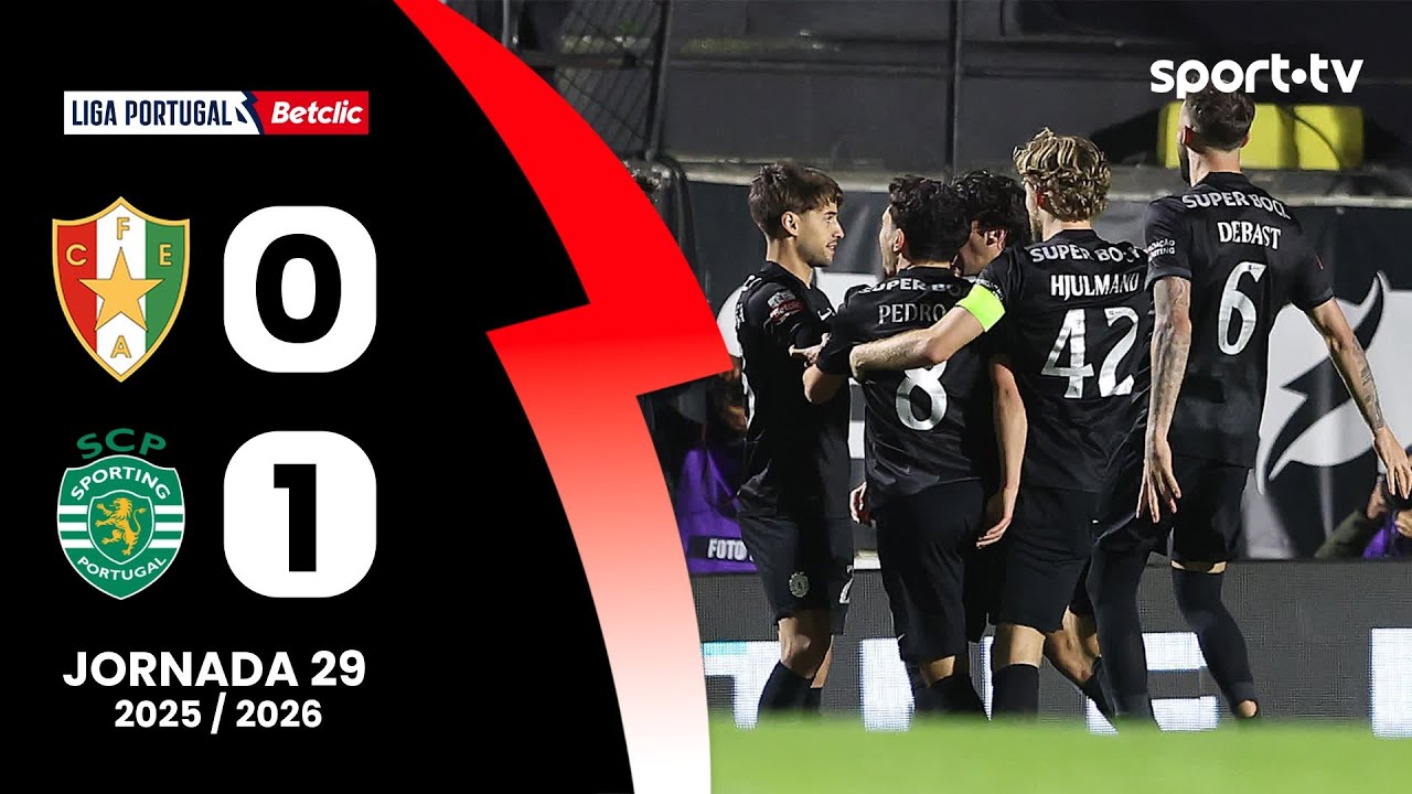 CF Estrela Amadora vs Sporting CP Highlights