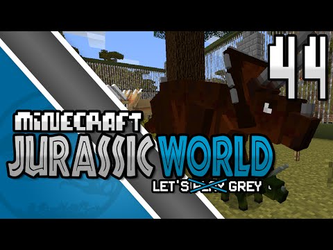 Minecraft: Jurassic World: Episode 44: Going For A Trike