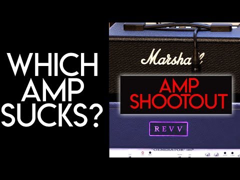 Marshall CODE 25 vs Revv 100p  (and 3 others) | SpectreSoundStudios #TGU2018