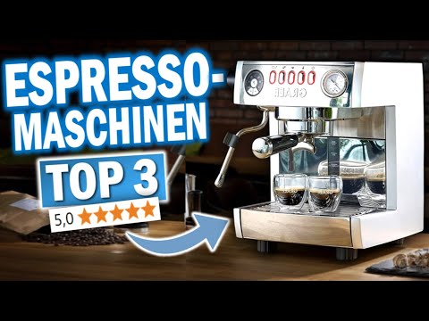 Die besten ESPRESOMASCHINEN (Testsieger 2026) | Top 3 Siebträger Espressomaschinen