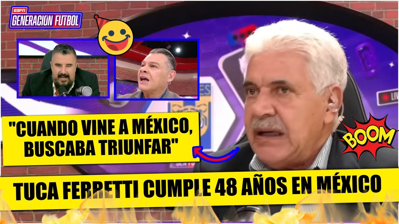 TUCA CONFESÓ cómo fue su decisión de ir a MÉXICO: NO DUDÉ DOS VECES en venir al país | Generación F