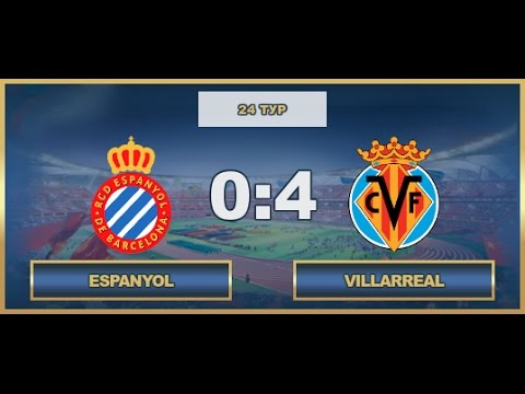AFL. Spain. Premier League. Tour 24. Espanyol - Villarreal