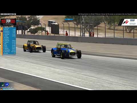 SRS Live Now! CaterhamAcademy @ LagunaSeca 23:00GMT 2021-01-23