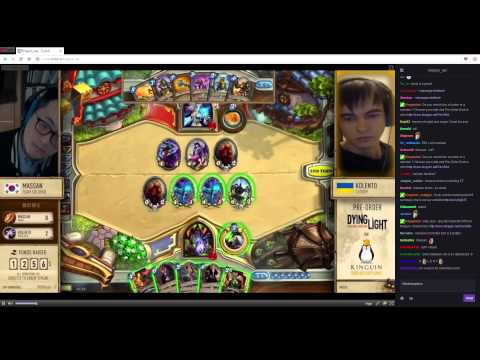 Kinguin - Massan (Mage) vs Kolento (Warlock) match 3 - Hearthstone January 2015