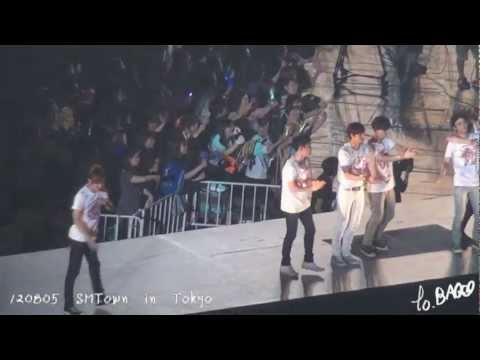 【Bao】120805 SMT in TOKYO Ending EXO+SJ Focused(1080p)