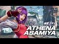 KOF XV ATHENA ASAMIYA Gameplay Character Trailer 26 4k Super Heroinė Team