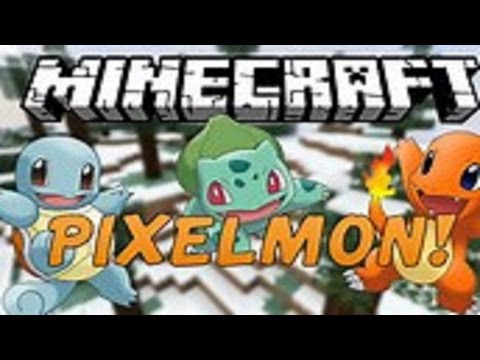 Minecraft pixelmon part 1 the beginning and over powered