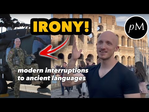 Helicopter VS Latin Speakers in Rome, Italy 🚁