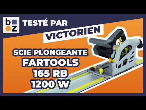 Scie plongeante 1200 watts - rail 1650 mm - lame 48 dents - CS 165RB FARTOOLS