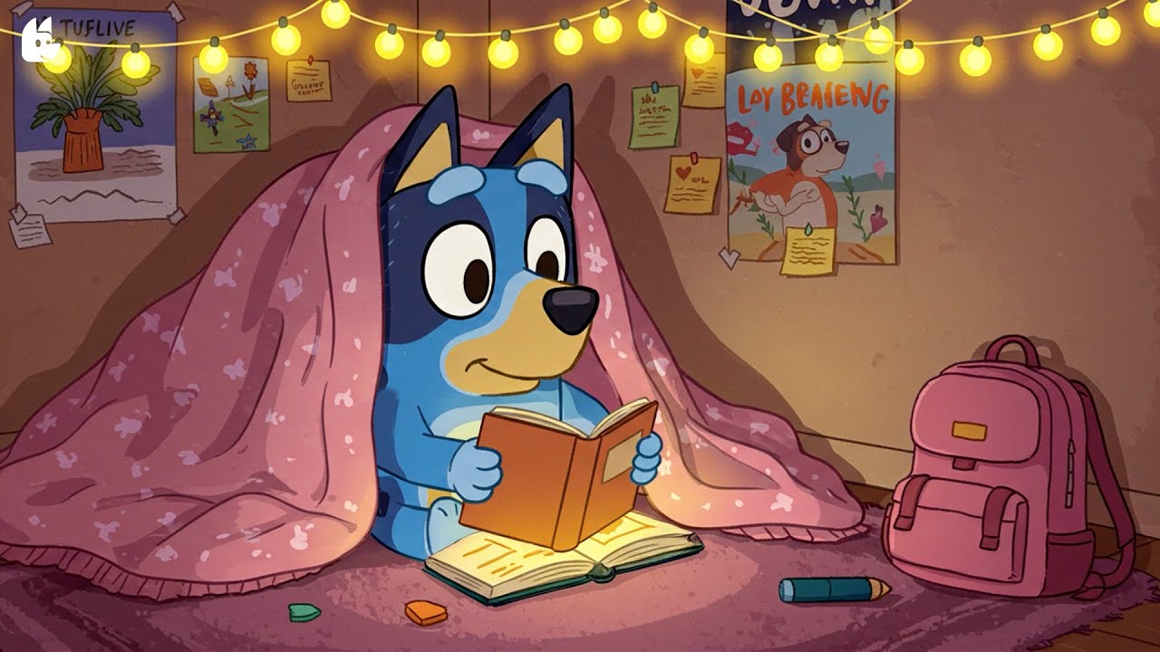 Chill Study Mix With Bluey 📚 Lofi Music for Concentration and Academic Success