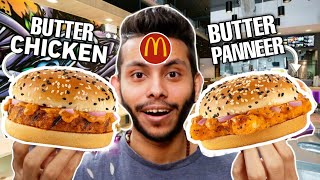 McDonald's Butter Paneer Grilled And McDonald's Butter Chicken Grilled Burger, 🔥 McDonald's India, 🔥