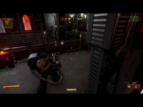 Warhammer 40k Eternal Crusade : Dark Angel meets an Imperial Fist.