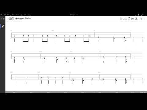 Here Comes Goodbye ( Rascal Flatts ) ,Tablatura e base Senza Basso - Backing bass track-NO BASS
