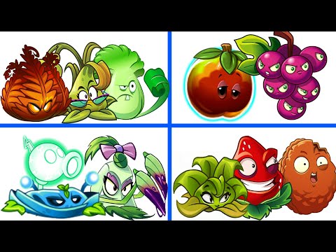 PvZ 2 4 Super Team Plants Vs Team Zombies Part 49 - Team So OP !!!