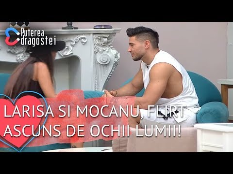 Larisa si Mocanu, flirt ascuns de ochii lumii! Ce cuvinte intime si-au adresat cei doi?