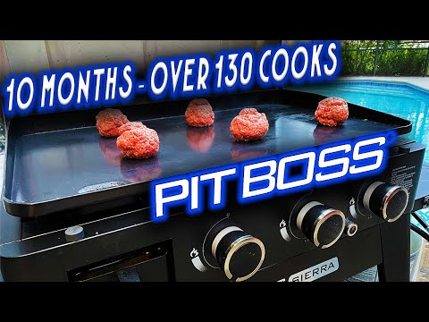 10 MONTH REVIEW! OVER 130 COOKS, HOW IS THE PIT BOSS SIERRA GRIDDLE HOLDING UP? STILL WORTH IT?