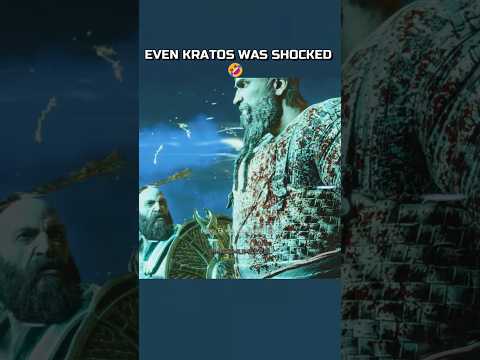 You Know Your Badass When You Have Kratos Shocked