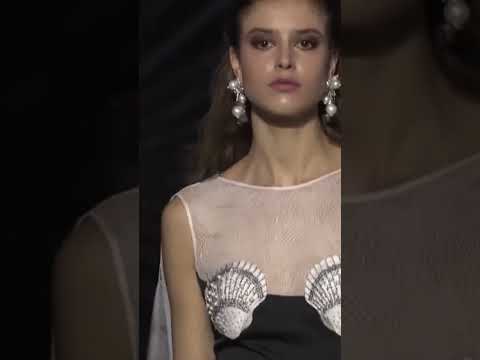 KNITKOS & Darja Donezz on Ukrainian Fashion Week 2022 #ukraine #designer #crystal #bag # #beadbag