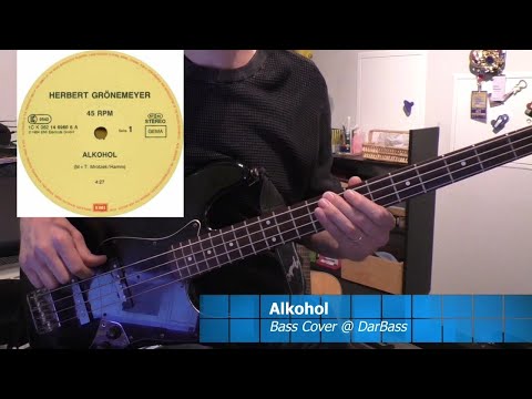 [Herbert Grönemeyer] Alkohol - Bass Cover 🎧 (mit Bass Tabs)
