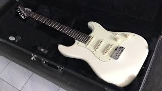 Video thumbnail for Schecter Usa Custom Shop Nick Johnston Signature Atomic Snow by Gooswyn Guitars