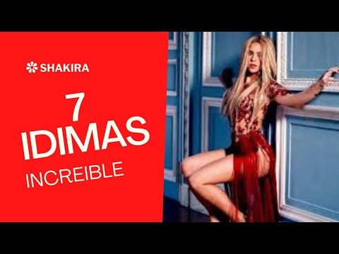 Los 7 Mejores idiomas De Shakira 😱[Shakira's languages]